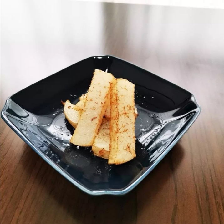 簡単すぎるおつまみ お弁当にも 長芋の素揚げ レシピ 作り方 By Happylife Asami 楽天レシピ